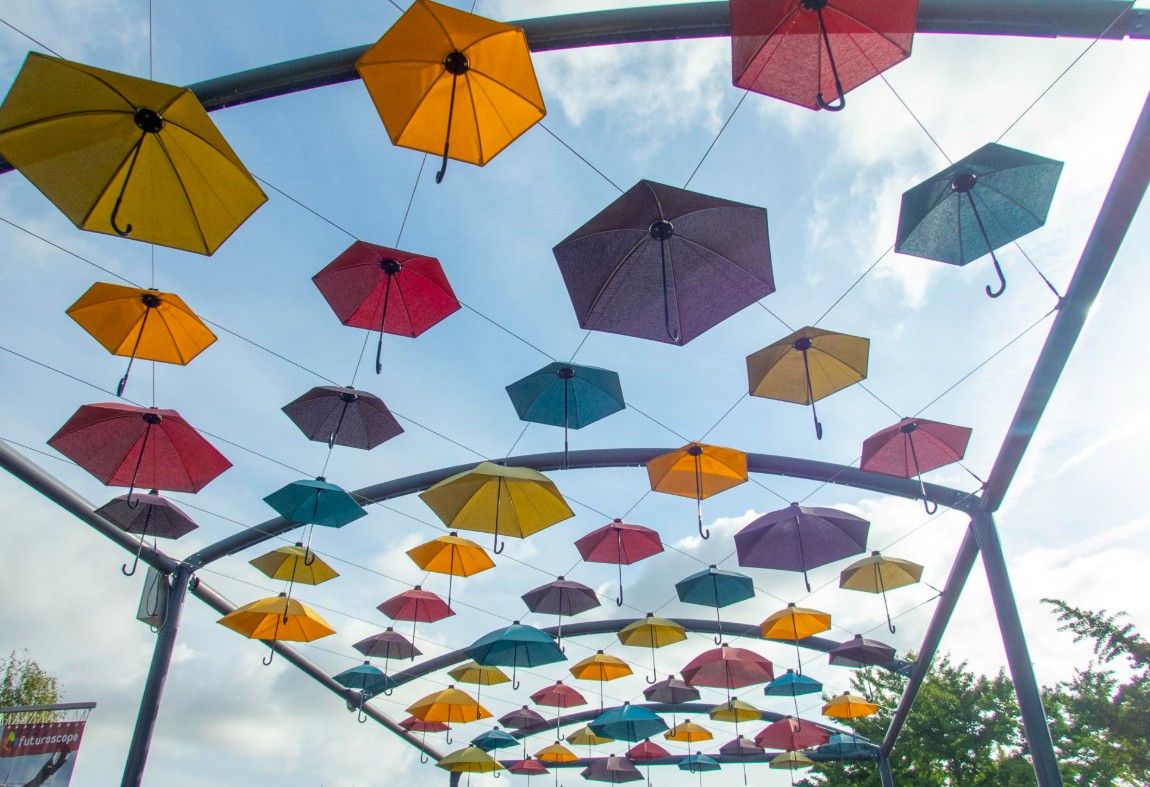 Futuroscope umbrellas